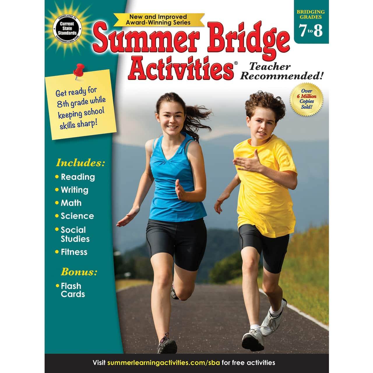Summer Bridge Activities&#xAE; Workbook, Grades 7-8
